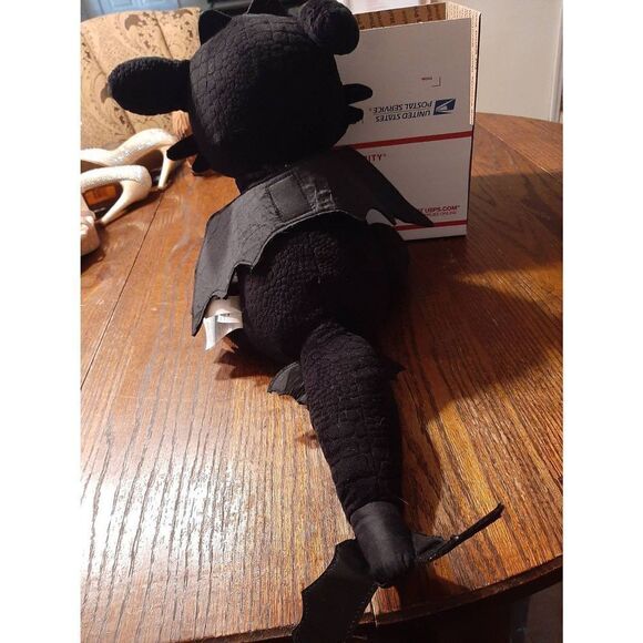 Build A Bear Workshop How To Train Your Dragon Hidden World Black Dragon 4/19 - Picture 4 of 5